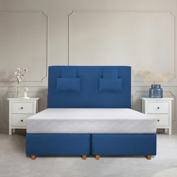 Saltea SuperOrtopedica KONFORTA XXL, 140x200x18cm, Spuma poliuretanica, Husa detasabila, hipoalergenica, Reversibila, Ferma imagine