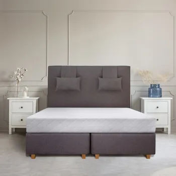 Saltea SuperOrtopedica KONFORTA XXL, 80x190x20cm, Spuma poliuretanica, Husa detasabila, hipoalergenica, Reversibila, Fermitate Medie imagine