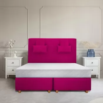 Saltea SuperOrtopedica KONFORTA XXL, 90x200x20cm, Spuma poliuretanica, Husa detasabila, hipoalergenica, Reversibila, Ferma imagine