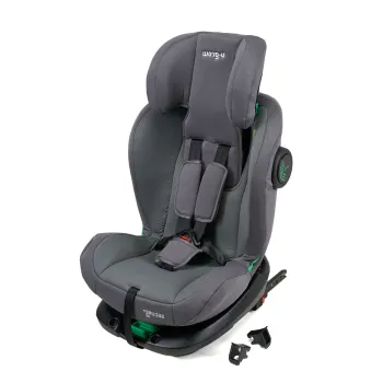 Scaun auto Secure Plus, U-Grow, 40-150 cm, 360 grade, 50x46x66 cm, poliester, gri imagine