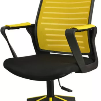 Scaun de birou, Seatix, XFly Oyuncu, 56x110x48 cm, Poliuretan, Galben/Negru imagine