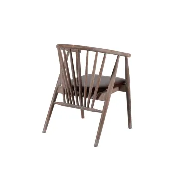 Scaun, Fairfax, Albero49, 55x77x47 cm, Lemn masiv , Antichizat/Maro imagine