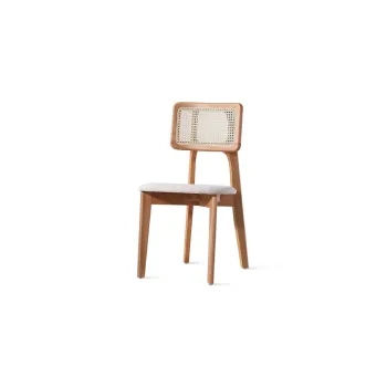 Scaun, Fairfax, Albina, 45x81x46 cm, Natural imagine