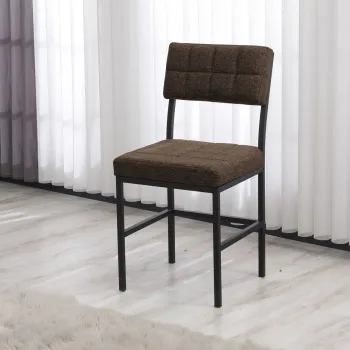 Scaun, Hanah Home, Dubai, 40x82x40 cm, Maro imagine