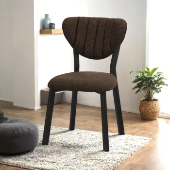 Scaun, Hanah Home, Elma, 47x85x45 cm, Maro imagine