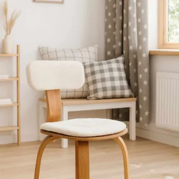 Scaun, Hanah Home, London, 44x79x43 cm, FAG LAMINAT, Natural imagine