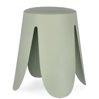 Scaun Imogen Tiffany, Bizzotto, 37x47 cm, polipropilena/piele ecologica, verde tiffany imagine