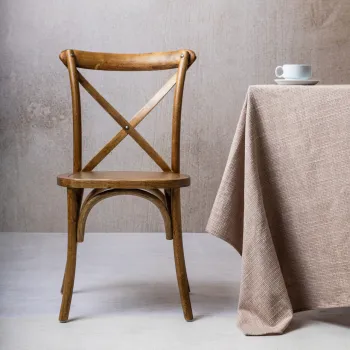 Scaun Loseli, Homla, 52x48x88 cm, lemn, maro imagine