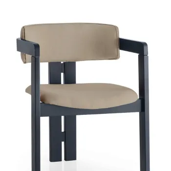 Scaun, Nmobb, CO, Cadru: 100% LEMN, Negru / nurca imagine