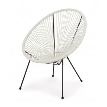 Scaun pentru gradina, Parker, Bizzotto, 72x78x89 cm, otel/fibre sintetice imagine