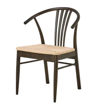 Scaun York, Actona, 54x54x83 cm, lemn de stejar, alb imagine