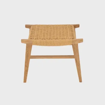 Scaunel Novum, Homla, 52x34x42 cm, lemn, natur imagine