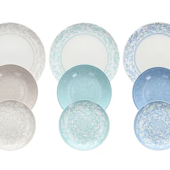 Serviciu de masa 18 piese Madison Celine, Tognana Porcellane, portelan, multicolor imagine