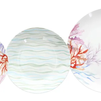 Serviciu de masa 18 piese Madison Pacifico, Tognana Porcellane, portelan, multicolor imagine