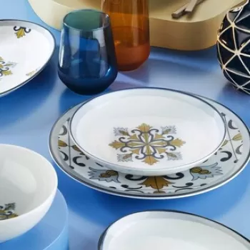 Serviciu de masa 26 piese NNZG26YS885522, Kutahya Porselen, ceramica, multicolor imagine