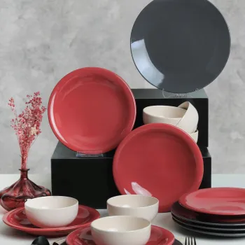 Serviciu de masa, Hermia, 275KRM1968, Antibacterian, Multicolor imagine