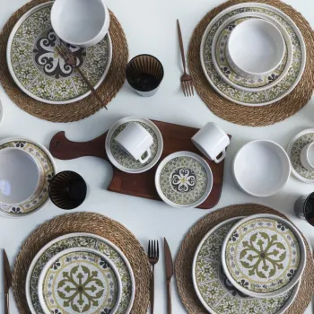 Serviciu de masa, Hermia, 275KRM2526, Eco-Friendly, Multicolor imagine