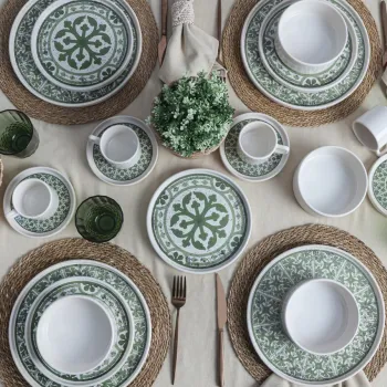 Serviciu de masa, Hermia, 275KRM2527, Eco-Friendly, Multicolor imagine