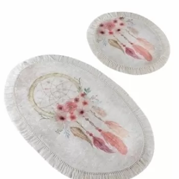 Set 2 covorase de baie, Chilai, Dream DJT, multicolor imagine