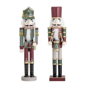 Set 2 decoratiuni, Bloomingville, Darren, 8x7x38 cm, lemn de pin/MDF, multicolor imagine