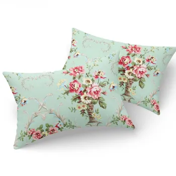 Set 2 fete de perna, Alanur - Mint, Eponj Home, 65% bumbac/35% poliester imagine