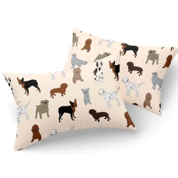 Set 2 fete de perna, Havhav - Cream, Eponj Home, 65% bumbac/35% poliester imagine