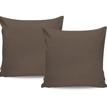 Set 2 fete de perna King (DE), L'essentiel Maison, Brown, Maro imagine