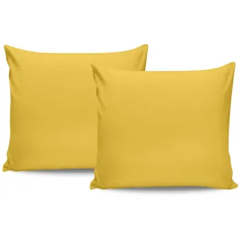 Set 2 fete de perna King (DE), L'essentiel Maison, Dark Yellow, Galben inchis imagine