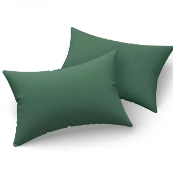 Set 2 fete de perna, Monstera - Green v2, Eponj Home, 65% bumbac/35% poliester imagine