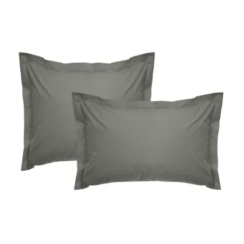 Set 2 fete de perna Oxford (FR), L'essentiel Maison, Tonne Verte, Gri inchis imagine