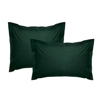 Set 2 fete de perna Oxford (FR), L'essentiel Maison, Tonne Verte, Verde inchis imagine