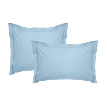 Set 2 fete de perna Oxford Satin (DE), L'essentiel Maison, De Blue, Albastru imagine