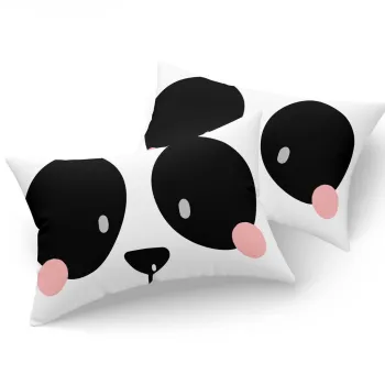 Set 2 fete de perna, Panida - Pink, EnLora Home, 65% bumbac/35% poliester imagine