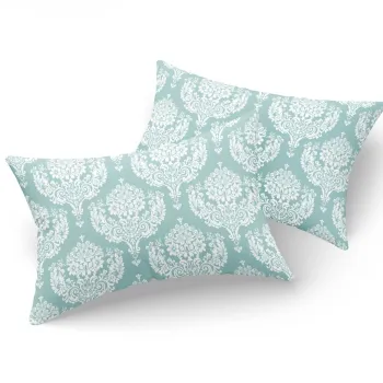 Set 2 fete de perna, Post - Water Green, Eponj Home, 65% bumbac/35% poliester imagine