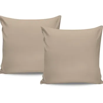 Set 2 fete de perna Satin (DE), L'essentiel Maison, De Beige, Bej imagine