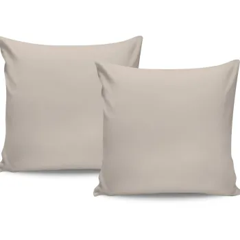 Set 2 fete de perna Satin (DE), L'essentiel Maison, De Cream, Crem imagine