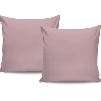 Set 2 fete de perna Satin (DE), L'essentiel Maison, De Light Pink, Roz deschis imagine