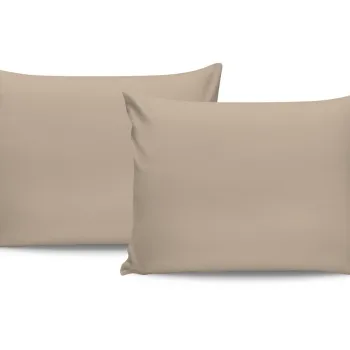 Set 2 fete de perna Satin (EU) (IT), L'essentiel Maison, De Beige, Bej imagine