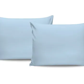 Set 2 fete de perna Satin (EU) (IT), L'essentiel Maison, De Blue, Albastru imagine