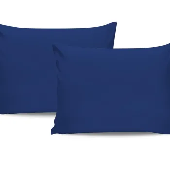 Set 2 fete de perna Satin (EU) (IT), L'essentiel Maison, De Dark Blue, Albastru inchis imagine