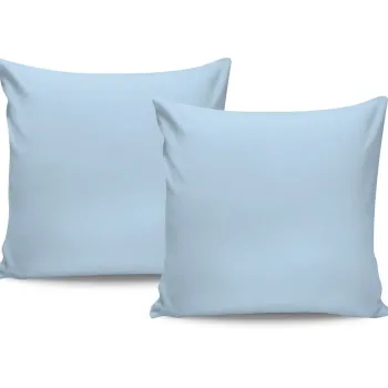 Set 2 fete de perna Satin (FR), L'essentiel Maison, De Blue, Albastru imagine