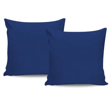Set 2 fete de perna Satin (FR), L'essentiel Maison, De Dark Blue, Albastru inchis imagine