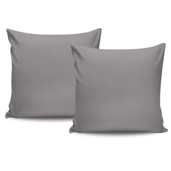 Set 2 fete de perna Satin (FR), L'essentiel Maison, De Dark Grey, Gri inchis imagine