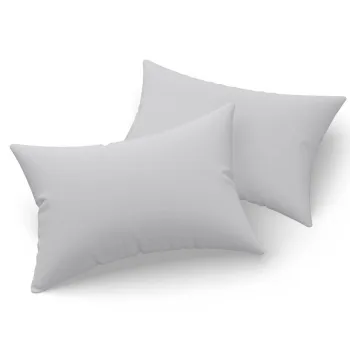 Set 2 fete de perna, Solid - Grey, Eponj Home, 65% bumbac/35% poliester imagine