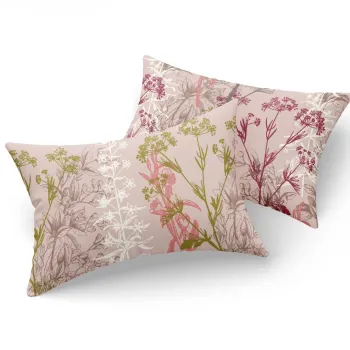 Set 2 fete de perna, Urla - Beige, Eponj Home, 65% bumbac/35% poliester imagine