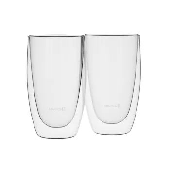 Set 2 pahare, cu perete dublu, 350ml - Zokura imagine