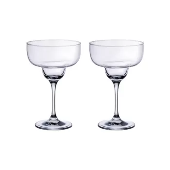 Set 2 pahare Margarita ,Villeroy & Boch, Purismo Bar, 340 ml, sticla cristal imagine