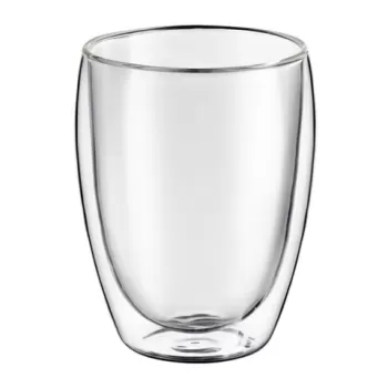 Set 2 pahare termorezistente Mia, Ambition, 350 ml, sticla imagine