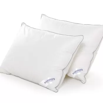 Set 2 perne 50x70 cm, Essience Premium Collection, husa 100% Bumbac; umplutura nanofibra extrafina; suport orto-cervical imagine
