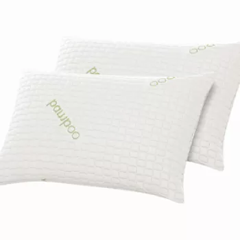 Set 2 perne 50x70 cm, Essience Premium Collection, husa tricot bambus; umplutura fulgi memory si nanofibra extrafina; suport orto-cervical imagine